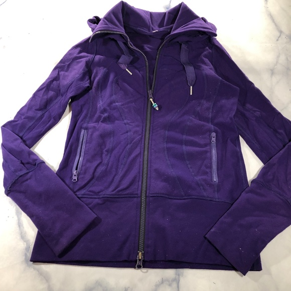 Lululemon Hooded Stride Jacket Lolo Purple - Picture 3 of 8
